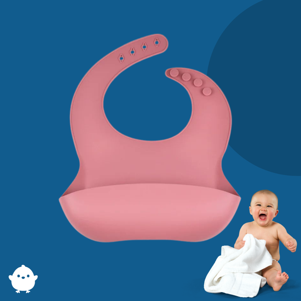 HappyMeal™ - Bavoir à plateau en Silicone